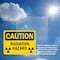 Signmission Radiation & Laser Sign, 7 in H x 10 in W, Plastic, Rectangle OS-2PACK-CS-P-710-L-19223 - alternate 5